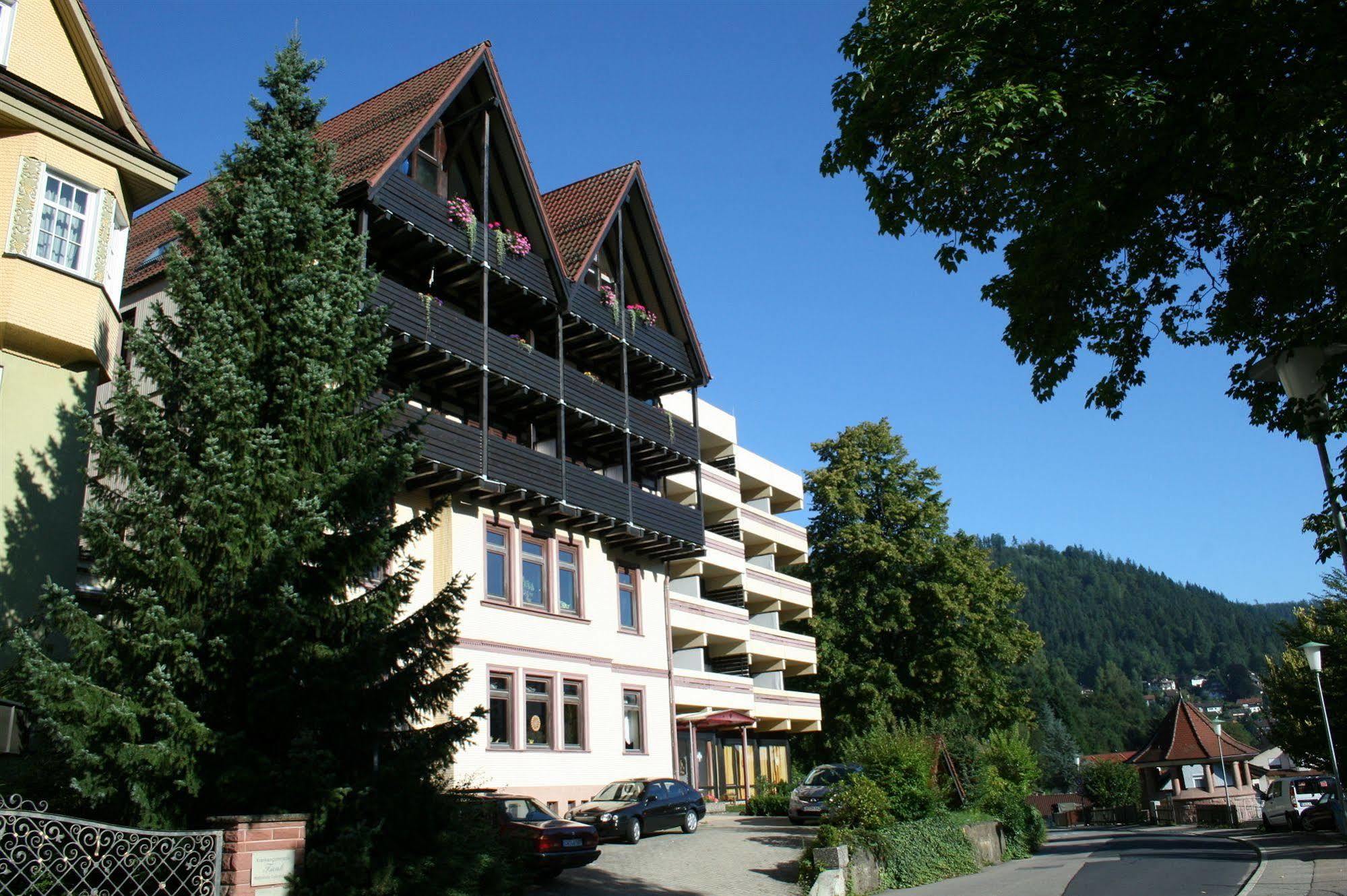 Hotel Bergfrieden Бад-Вильдбад Экстерьер фото